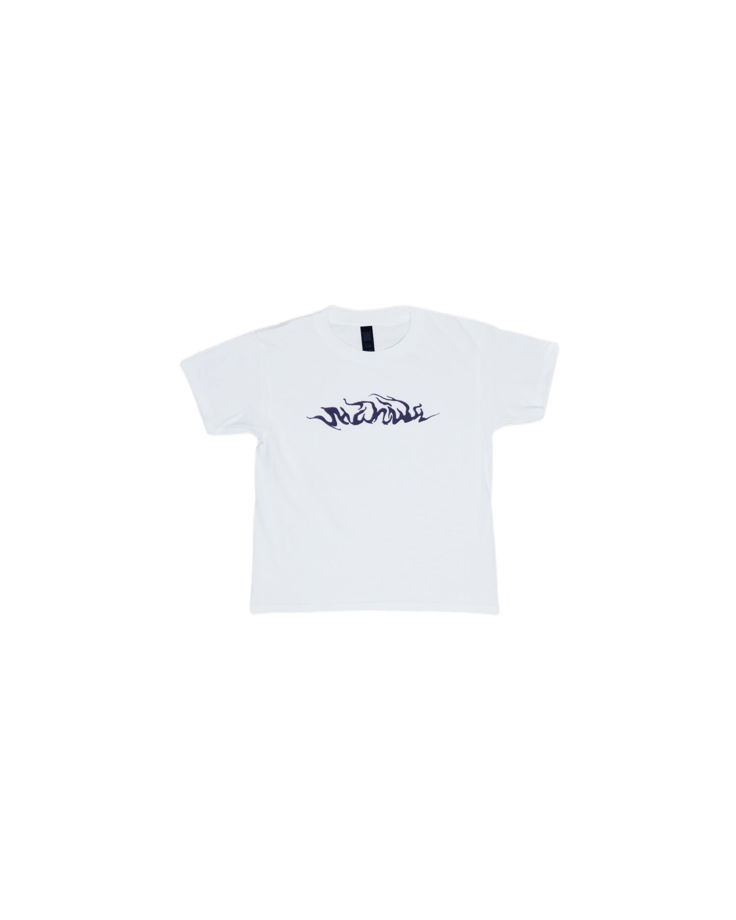 MAHILA Graphic Baby Tee in White